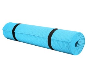 Jógamatka podložka na cvičení 172x61x0,4cm modrá