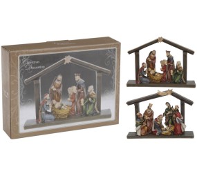 Betlém Vánoční dekorace 20 x 15 cm KOMETA