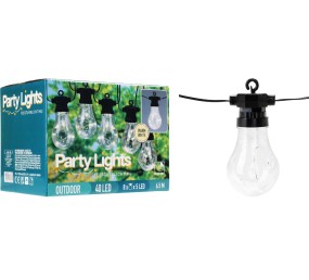 Světelný řetěz žárovky  LED PARTY 8 ks 6,6m