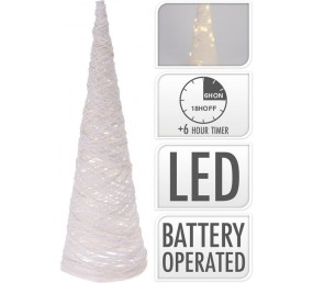Vánoční světelný stromek 40 cm 20 LED