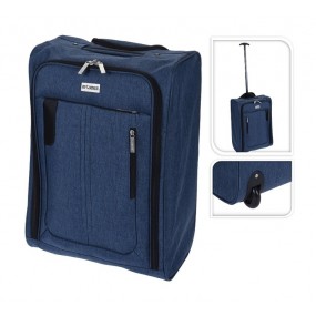 Kufr příruční na kolečkách ProWorld 35 x 50 x 20,5 cm modrá