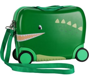 Kufr cestovní na kolečkách dětský dinosaurus