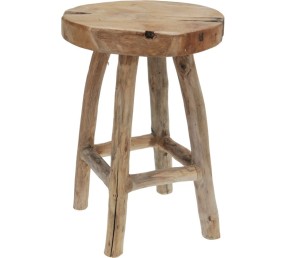 Stolička dřevěná 42 cm teak