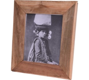 Fotorámeček z teakového dřeva 37 x 32,5 cm