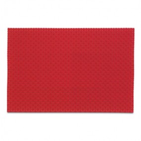 Prostírání PLATO, polyvinyl, červené 45x30cm