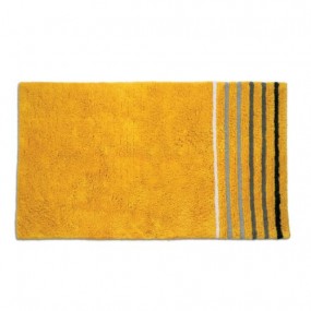 Koupelnová předložka LADESSA STRIPES 100x60 cm žlutá
