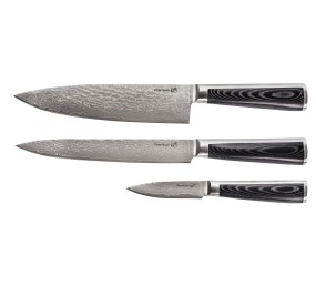 Sada nožů G21 Damascus Premium, Box, 3 ks